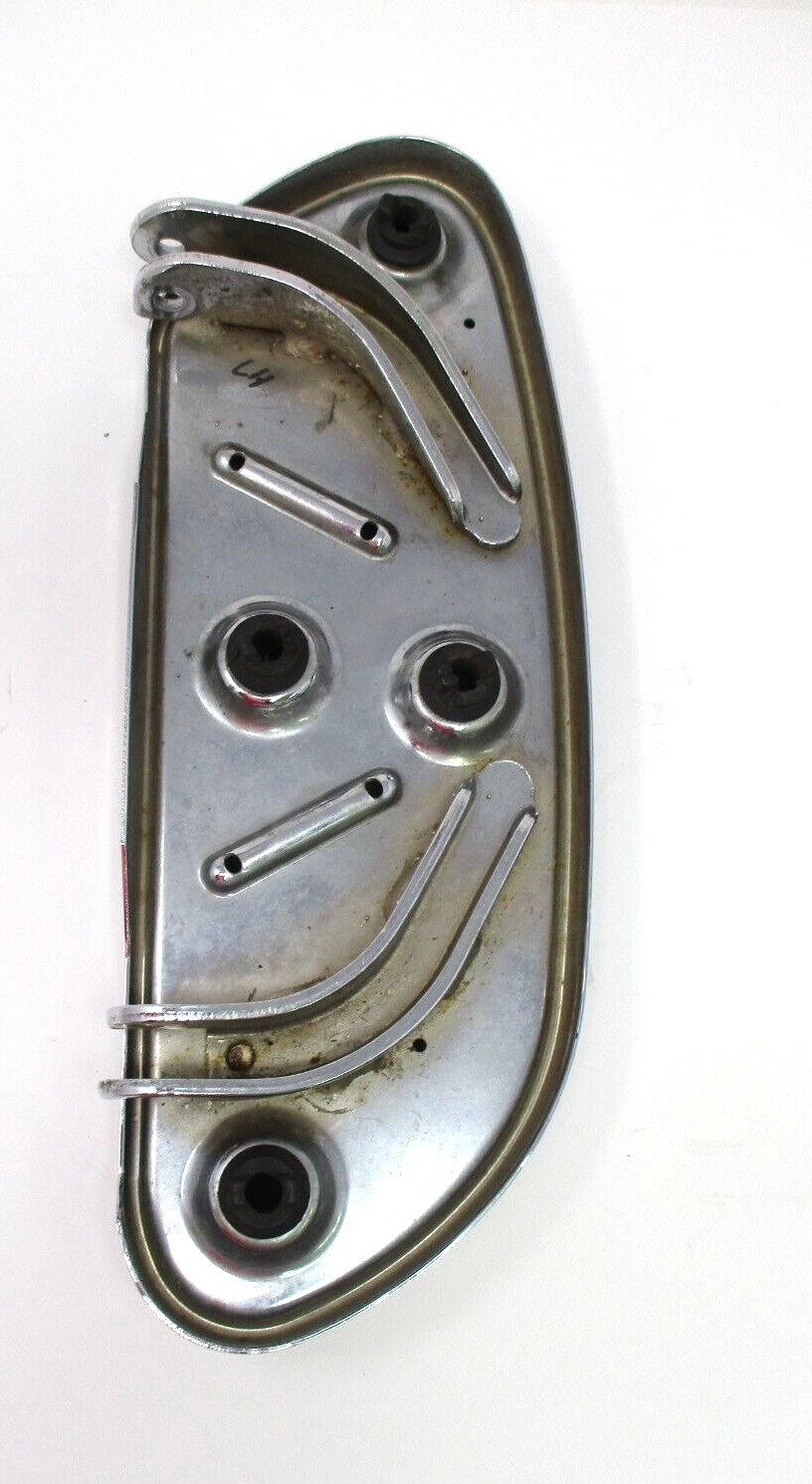 Harley-Davidson '04-later Footboards and Pad Chrome 50683-04