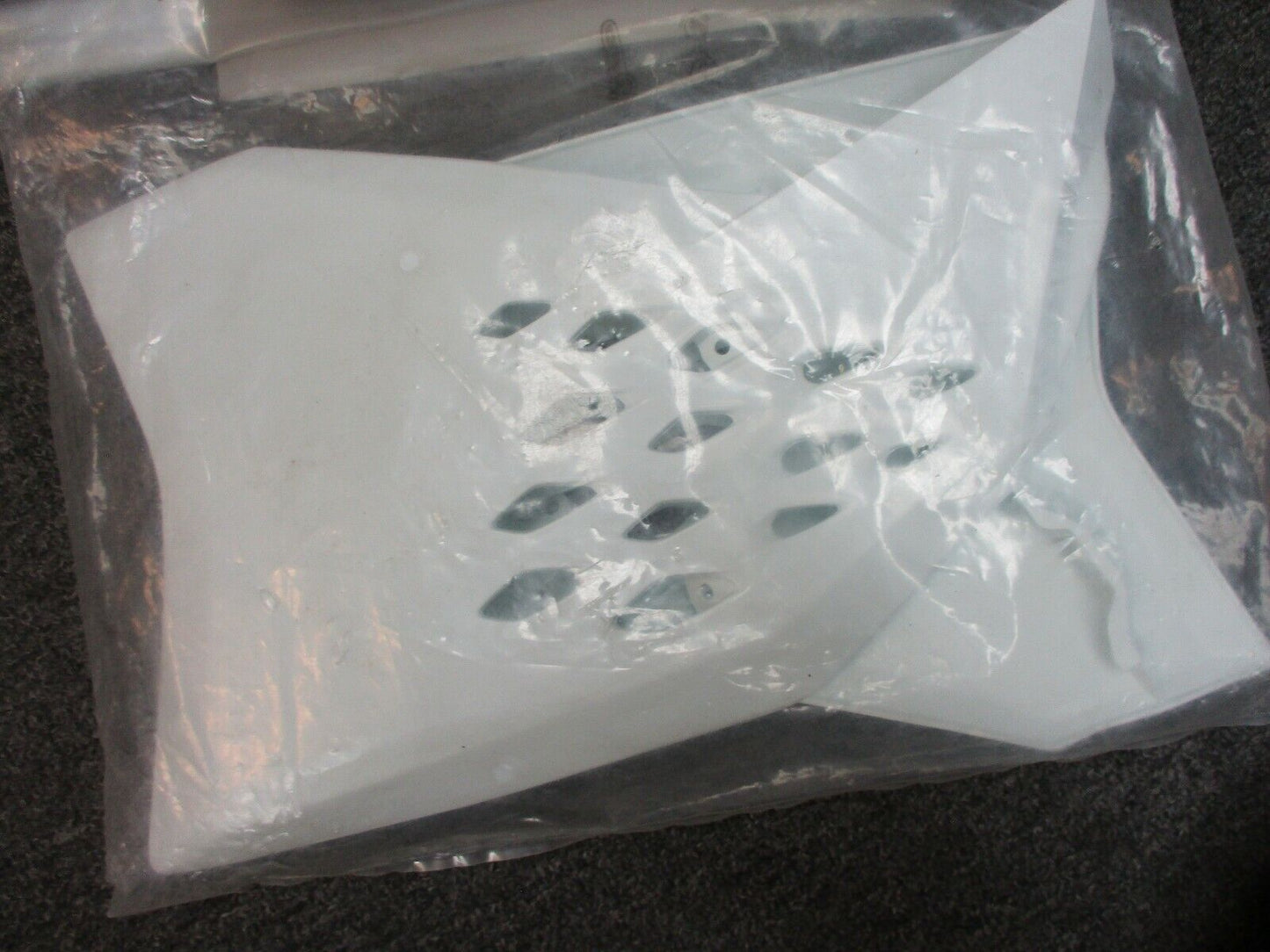 KTM White Radiator Scoops SX/SXF 07-08 By UFOPLAST 512507