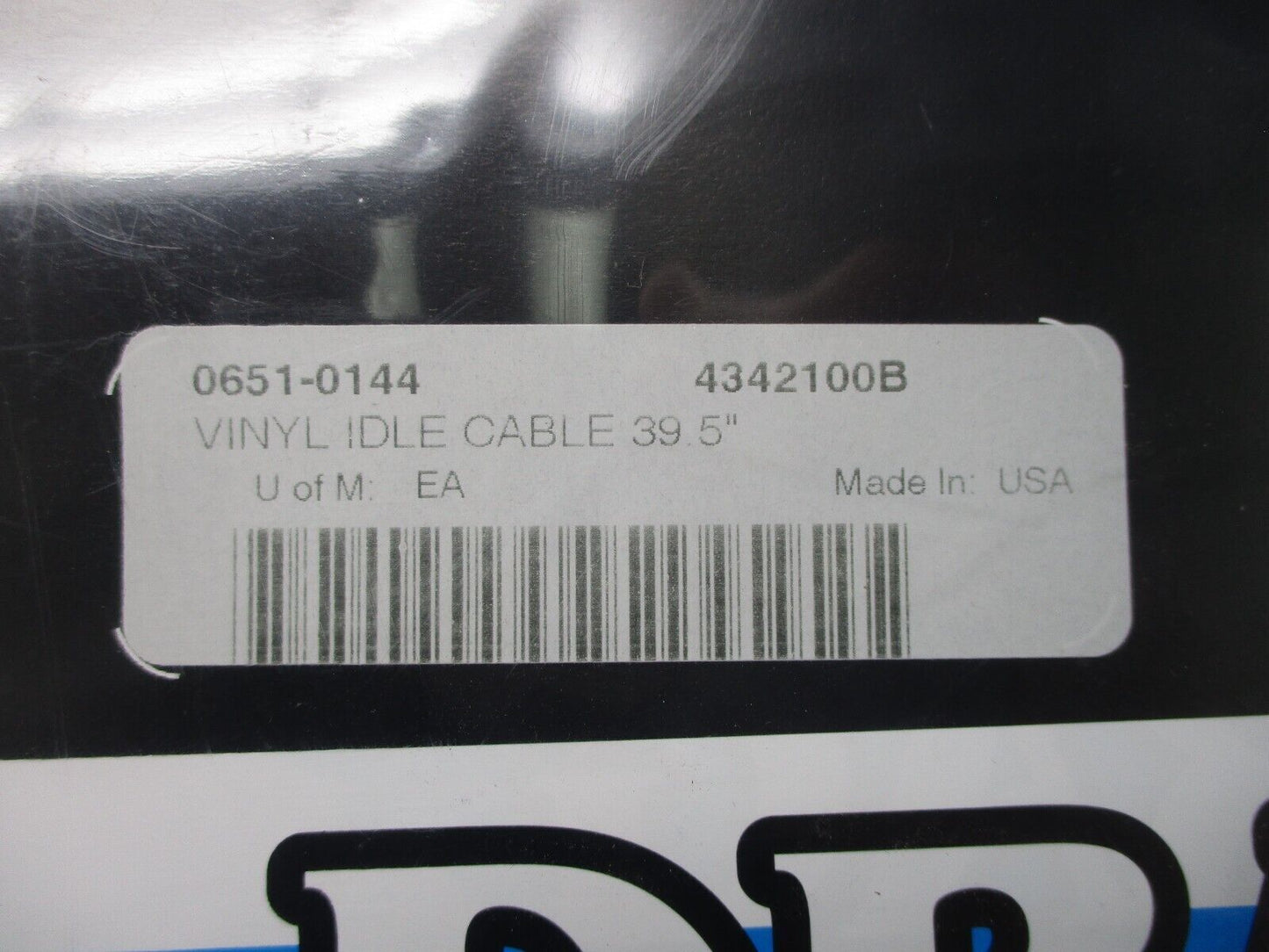 Drag Specialties BLACK FL IDLE CABLE 0651-0144