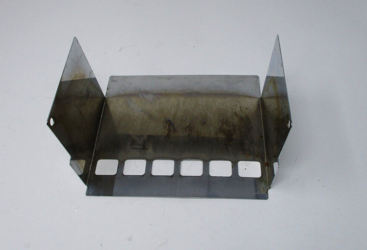 V-Twin Chrome Square Battery Cover 6 Holes 42-0543