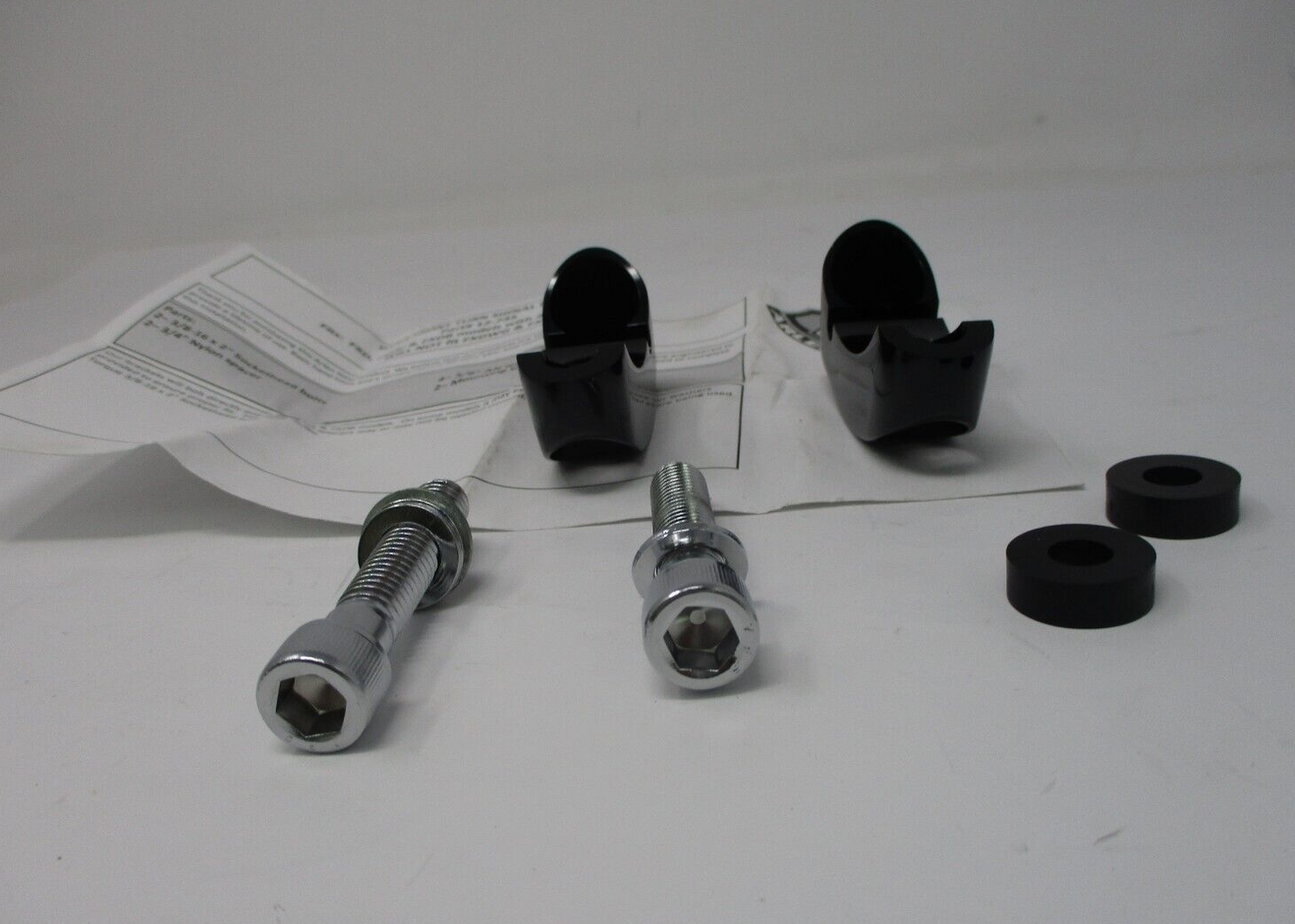 Arlen Ness Black Custom Turn Signal Mount 12-736