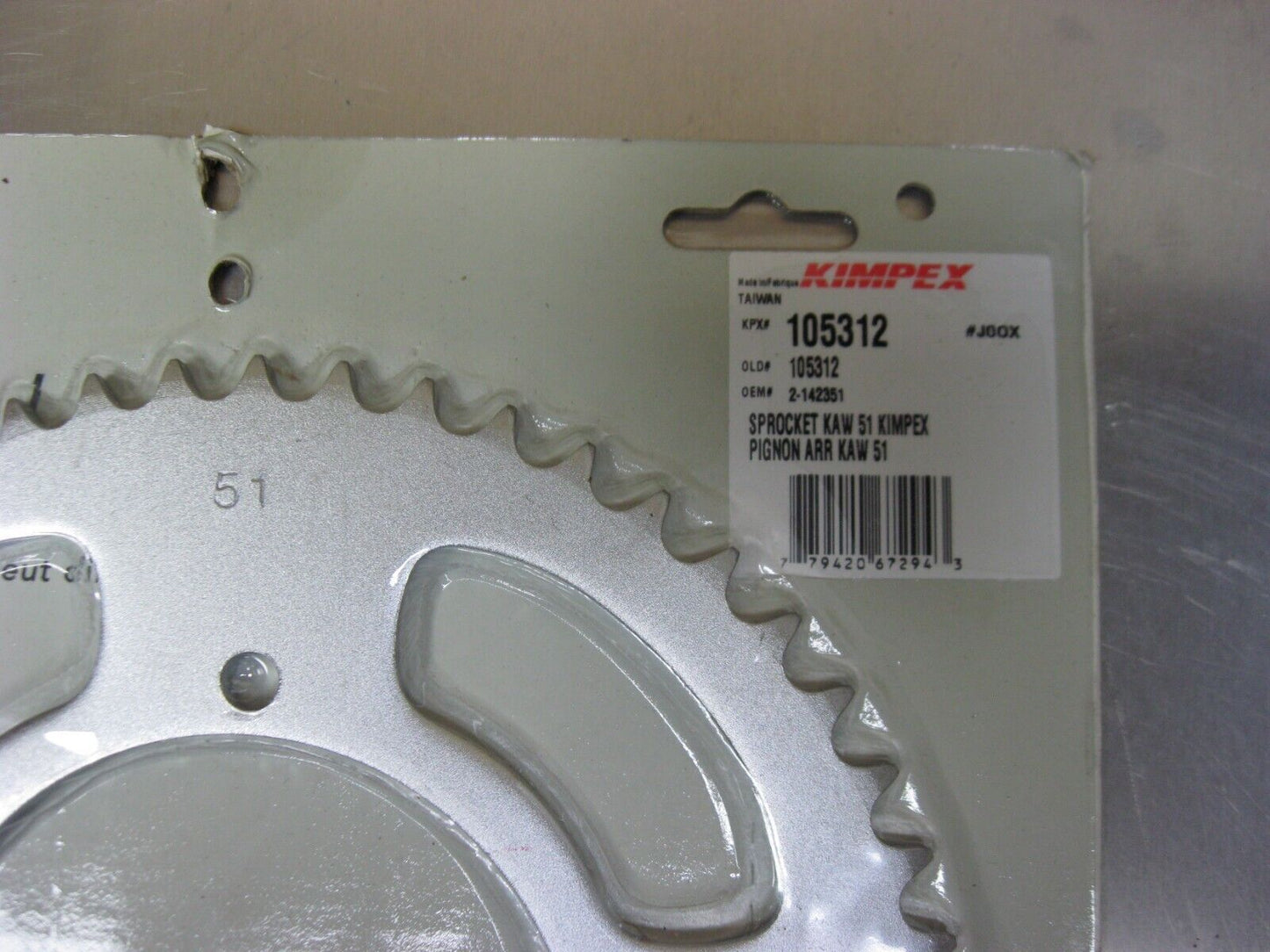 Kimpex Rear Sprocket 105312, 2-142351