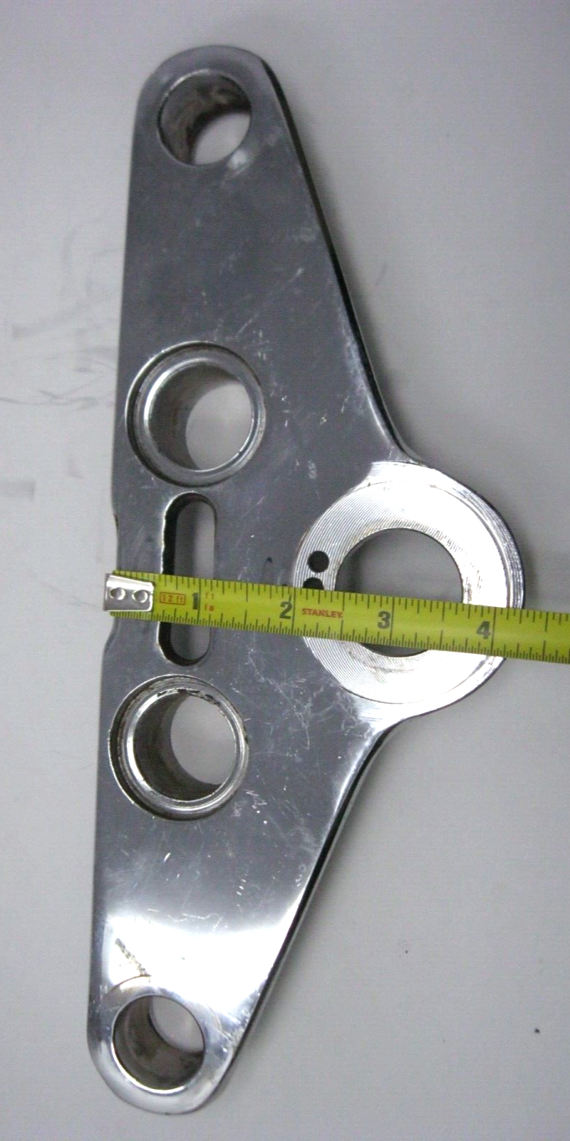 Chrome Triple Tree Upper Plate (Unknown Fitment)