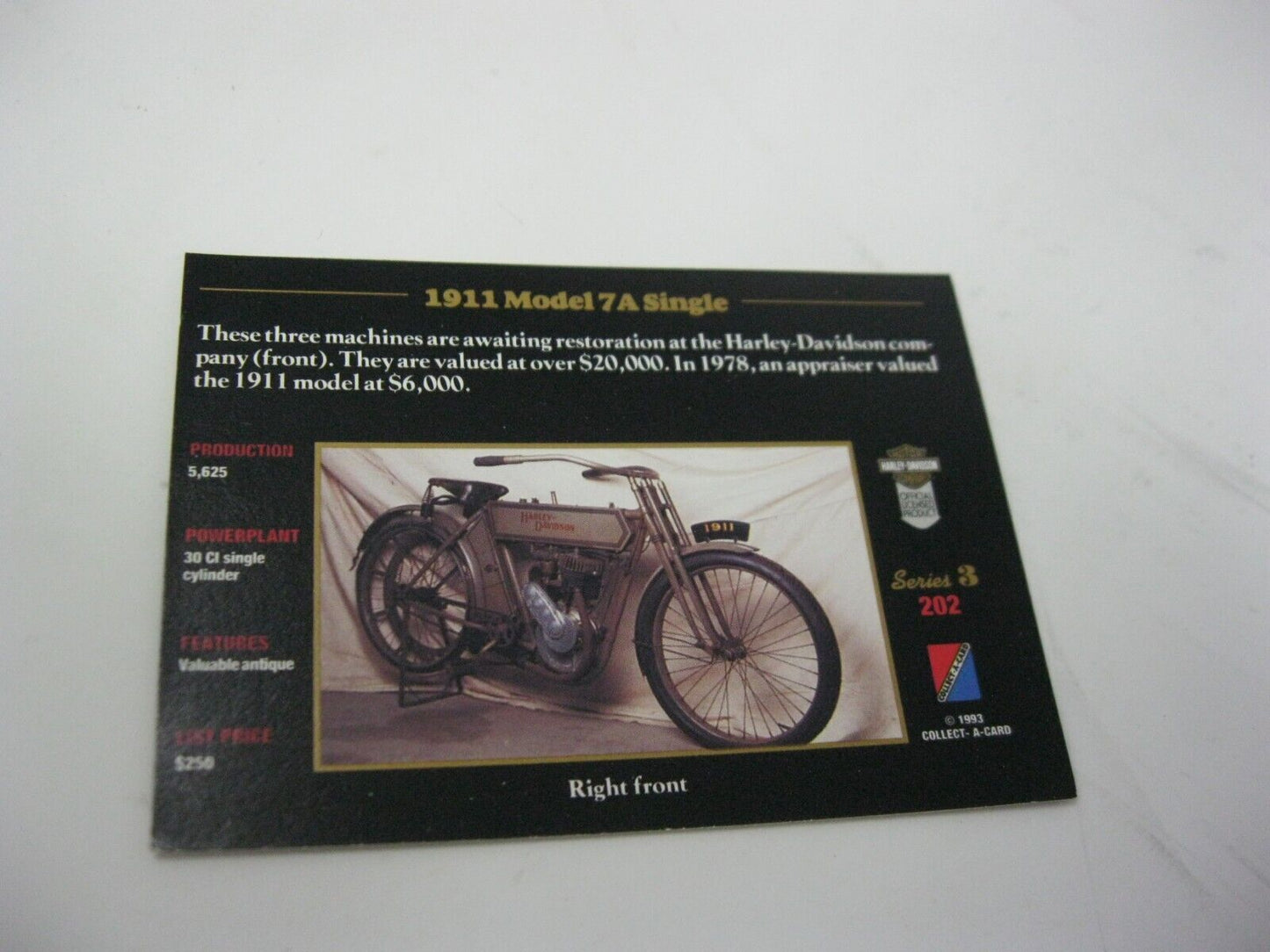 Harley-Davidson Collectors Cards Series 3