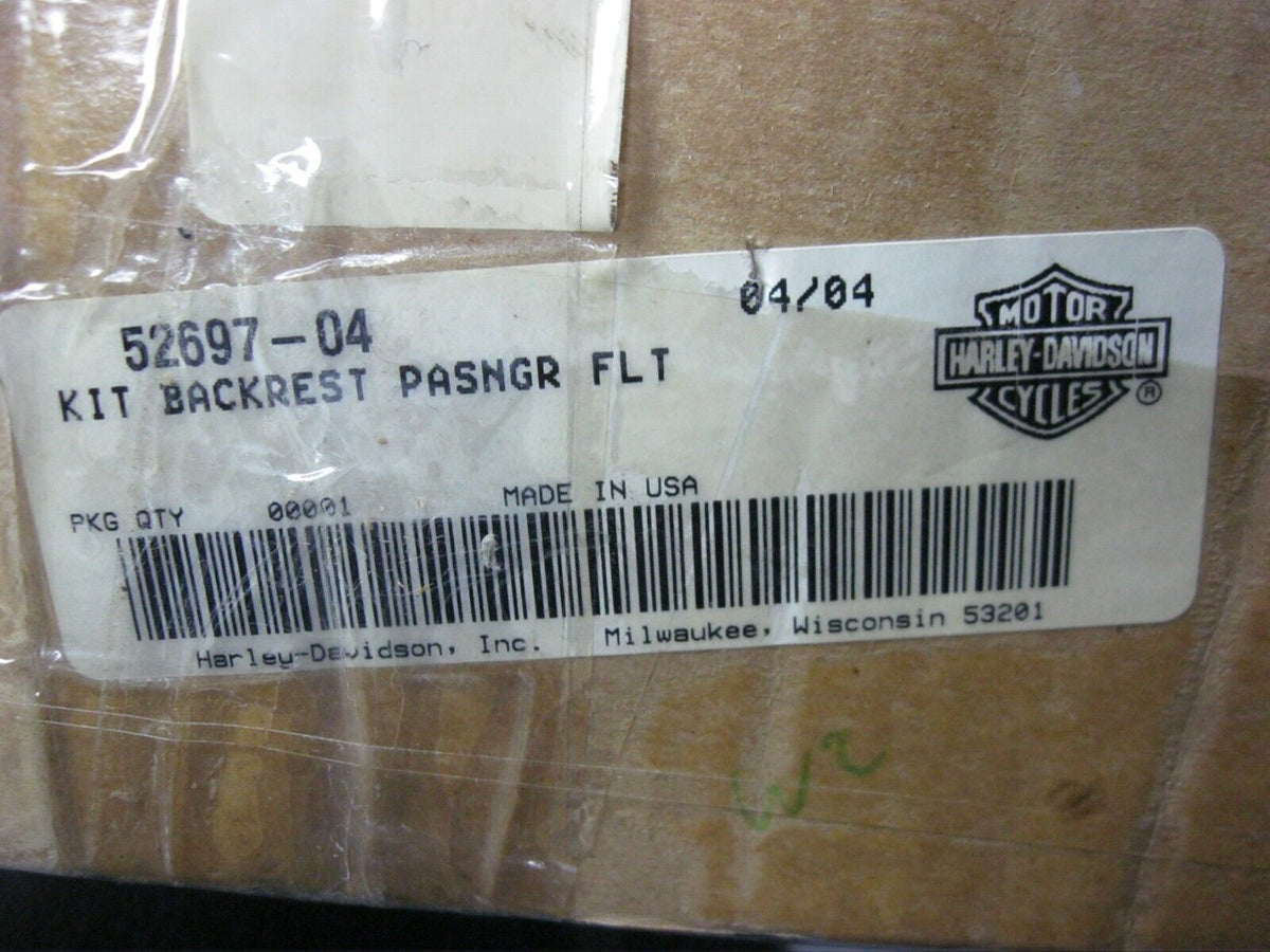 Harley-Davidson OEM FLHTSE Backrest Pad Kit 52697-04