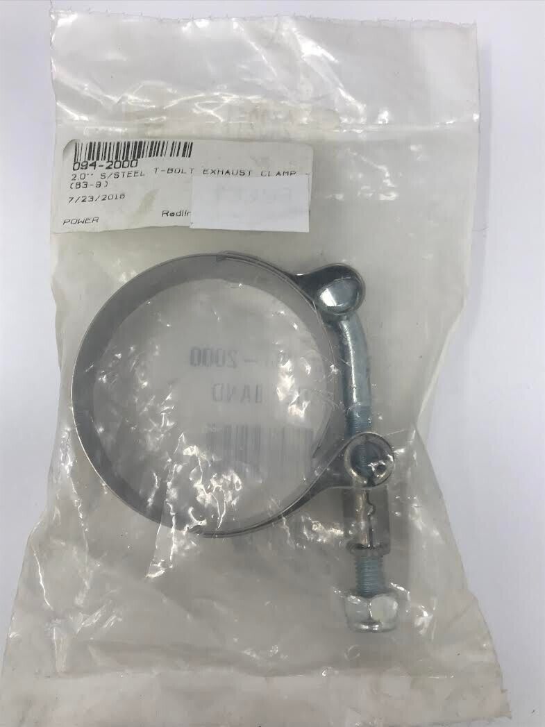 SuperTrapp OEM 2.0'' S/Steel T-Bolt Exhaust Clamp 094-2000