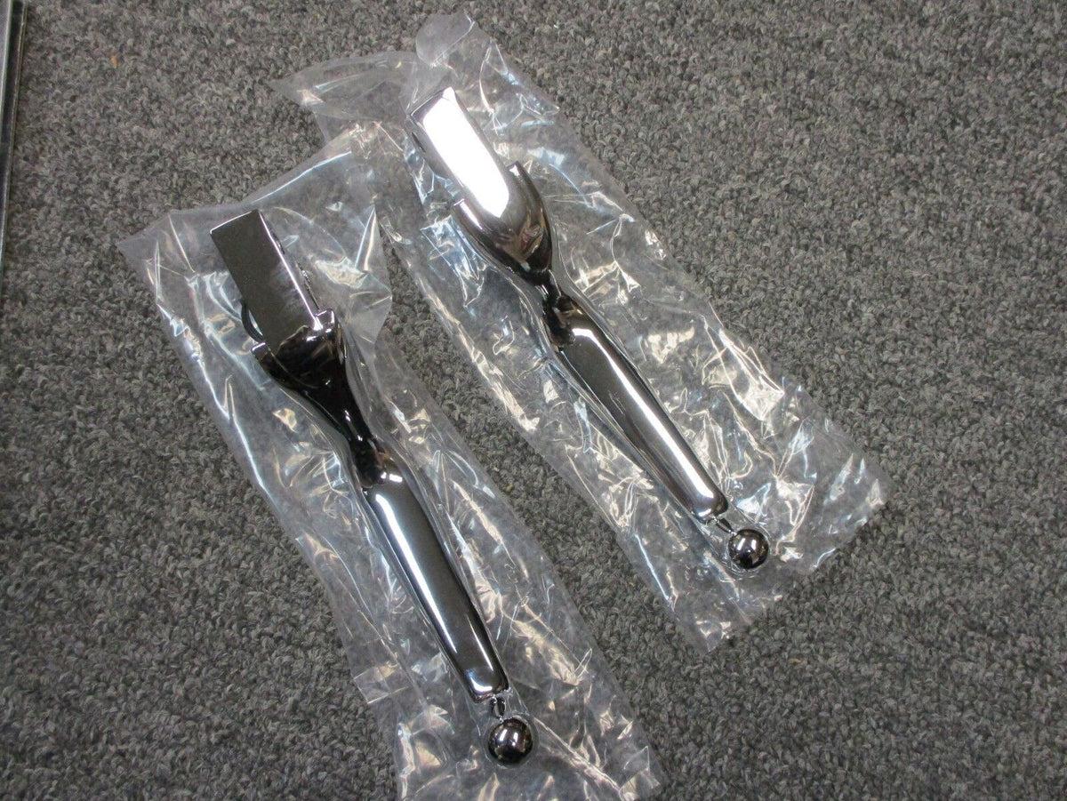 XL 07-09 Chrome Wide Blade Lever Set for Harley Davidson Custom Chrome 648002