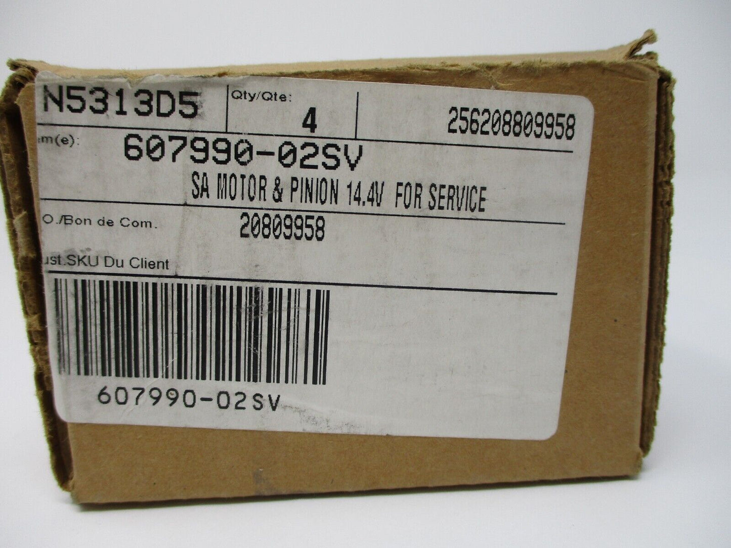 DeWALT 607990-02SV SA Motor and Pinion 14.4v