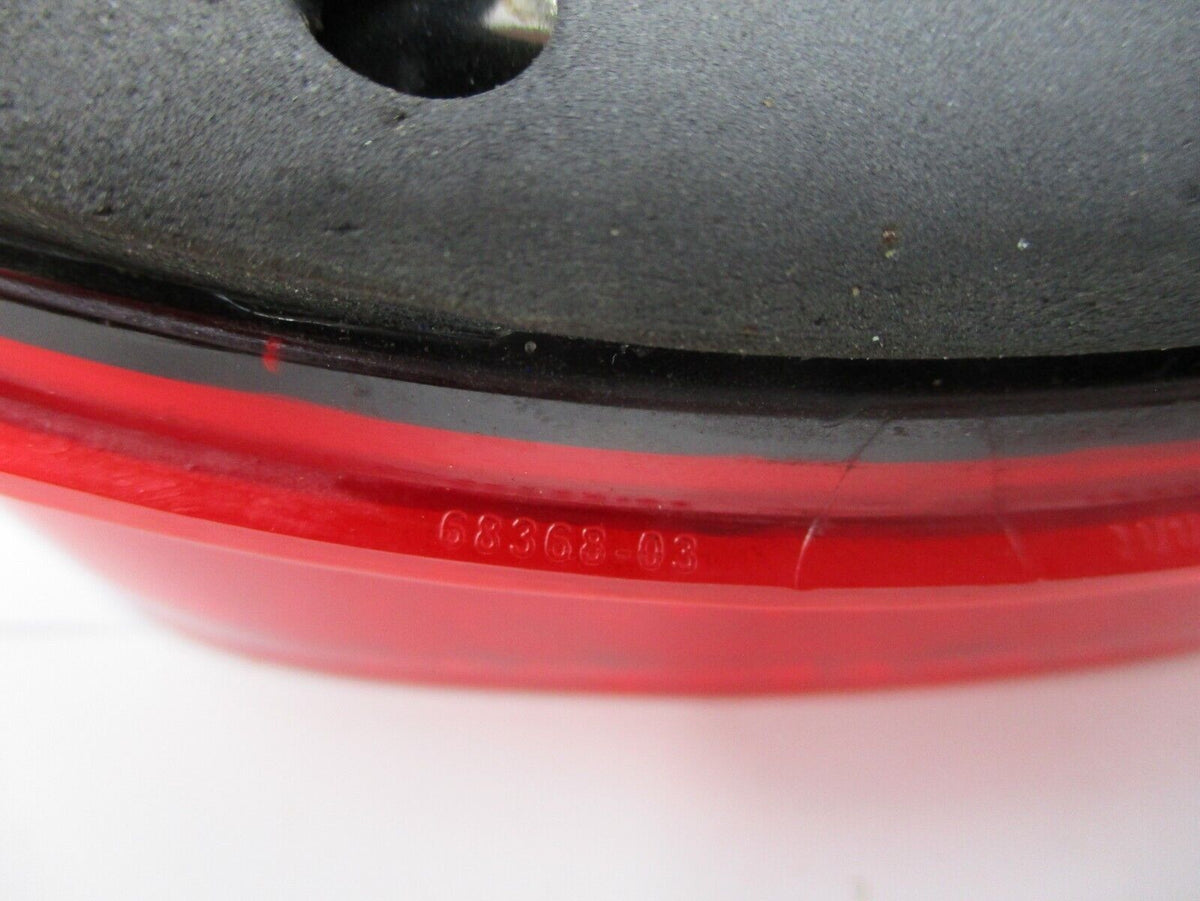 Harley Rear Tail Brake Light Lens Red NO License Plate Window (No Lamp) 68142-99