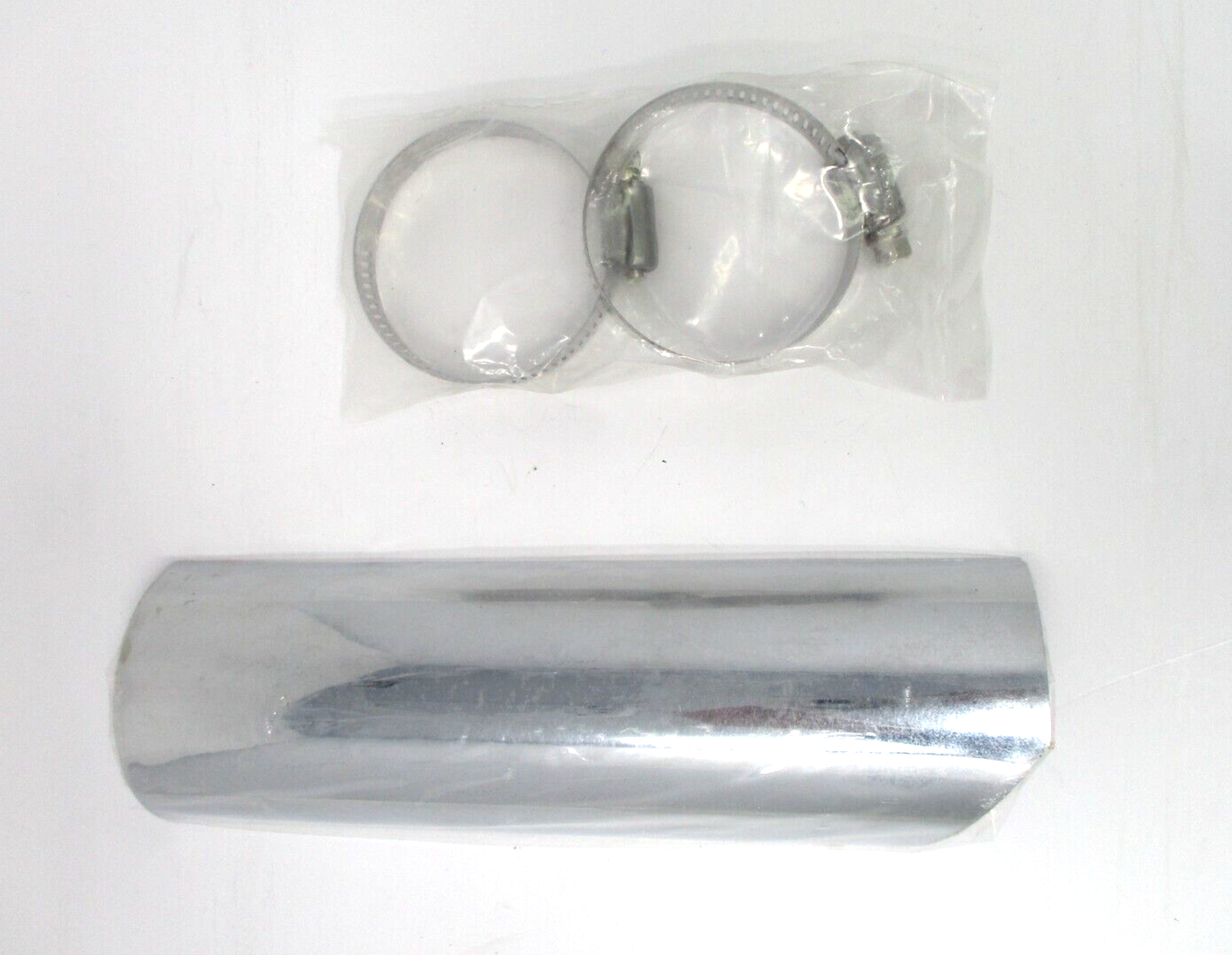 Chrome 8" Lower Y-Joint Heat Shield 65565-70A Harley Shovelhead 70-84 V-Twin