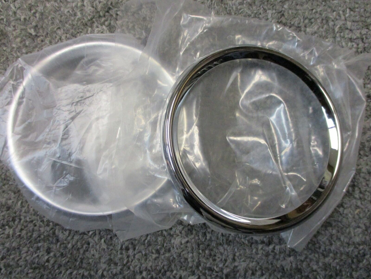 Harley Davidson OEM Chrome Bezel Gauge Kit 96-99 FLH's & 98-99 FLTR's 74560-96