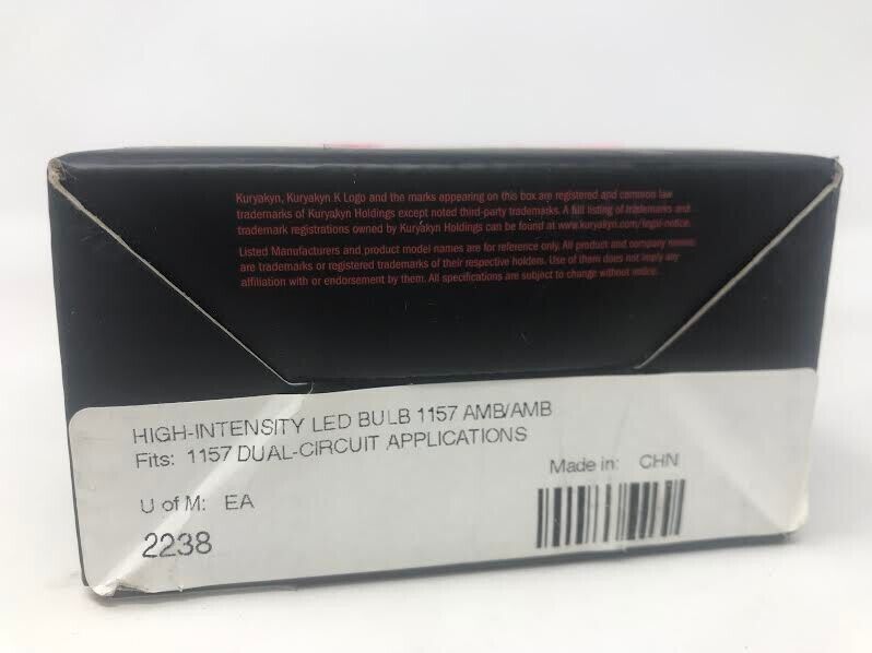 Kuryakyn OEM High-Intensity LED Bulb 1157 AMB 2238