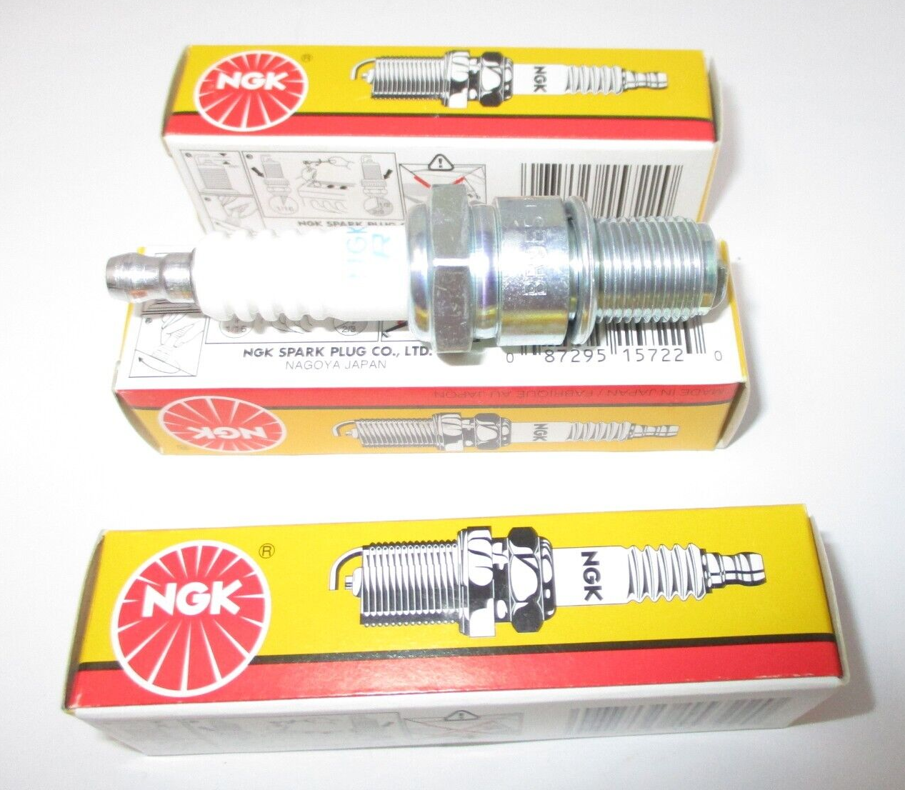NGK SPARK PLUGS (3 PCS IN A PACK) OEM BR9ES