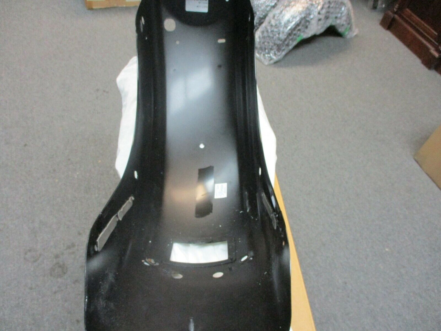 Harley Davidson OEM FLHX Rear Fender Black W/Gold Flake 59731-09