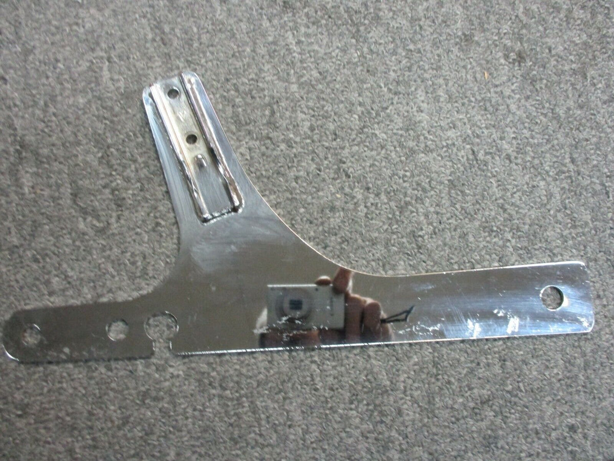 Harley-Davidson FXST Left Rear Chrome Back Rest Bracket
