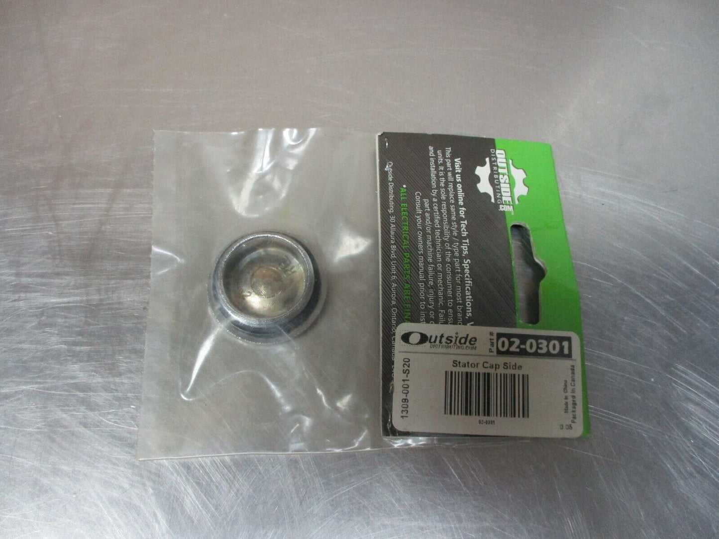 Outside Distributing Stator Cap Side 02-0301