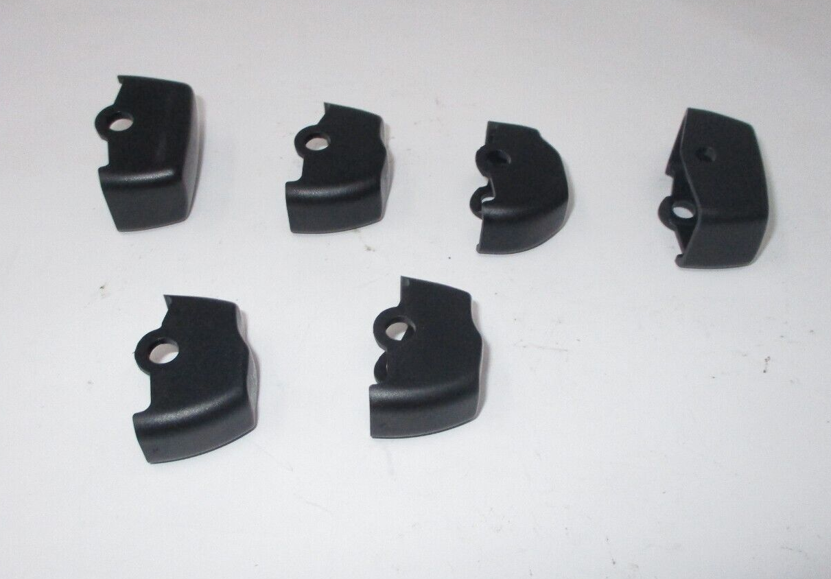 Black Stock Switch Caps Kit Fits '16-Later Dyna/Softail/XL 6 PCS