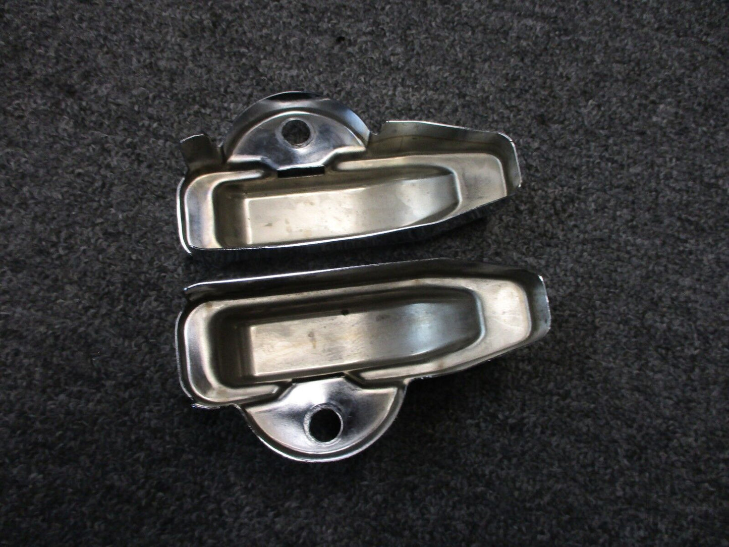 Chrome Axle Covers fits Harley Davidson Models