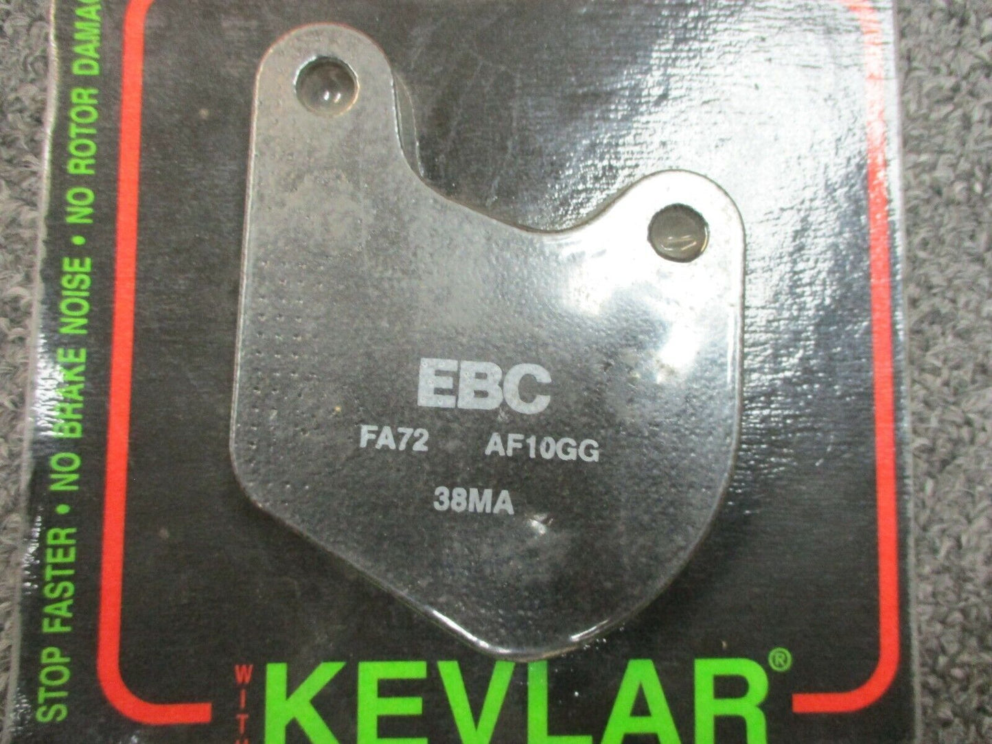 EBC Brake Pads Fits FL 80-83 Front, XL 79-81 Rear Harley Davidson Models FA-72