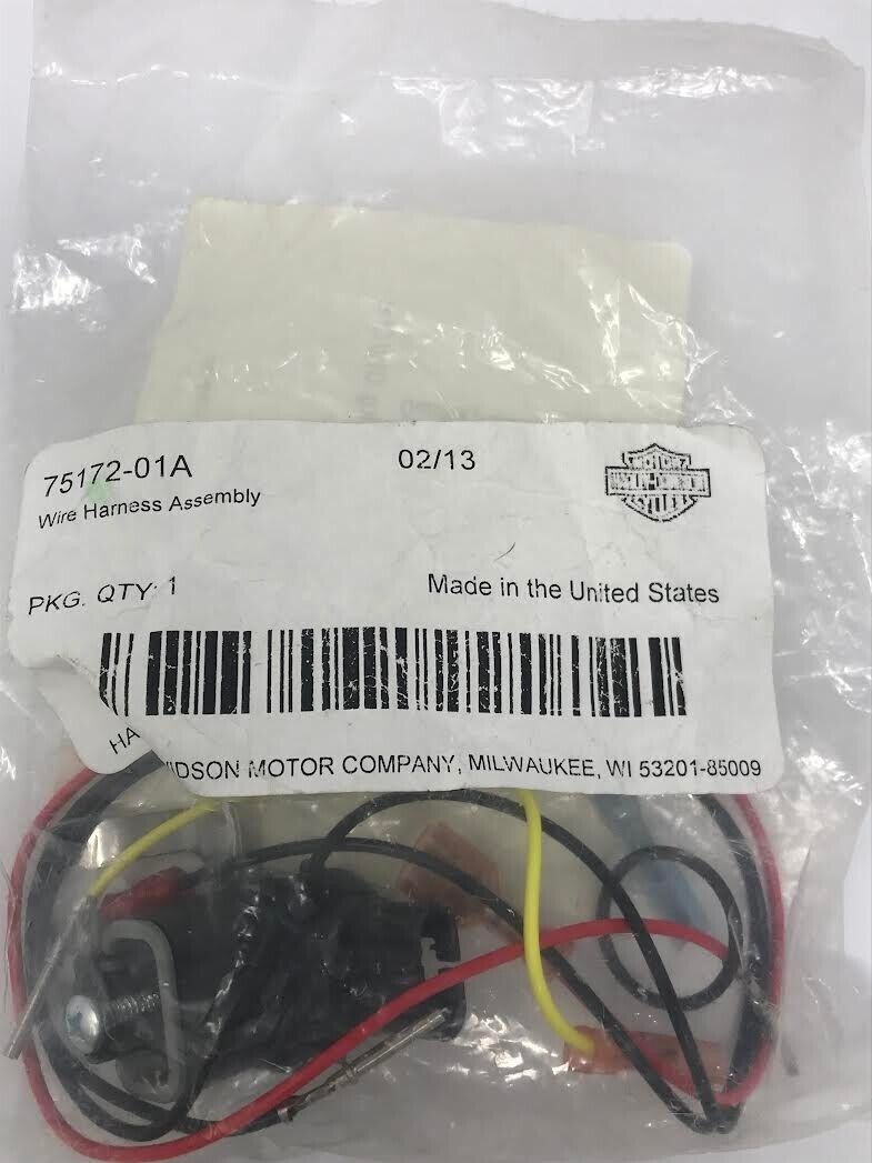 Harley-Davidson OEM Wire Harness Assembly 75172-01A