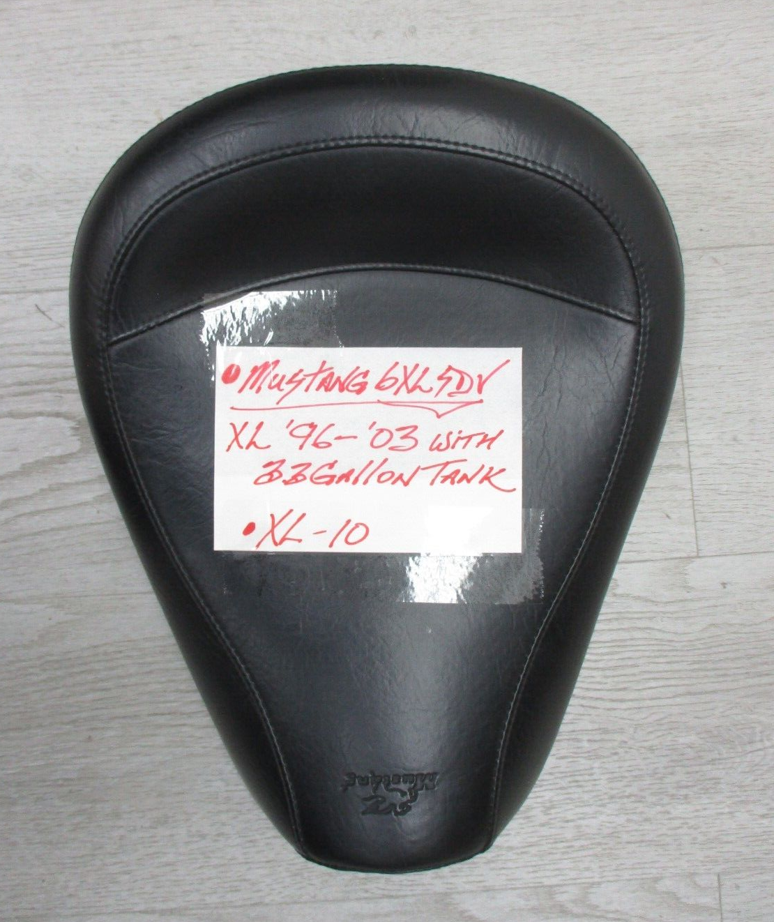 Mustang Vintage Solo Seat 75703 for Models with 3.3 Gal. Tank