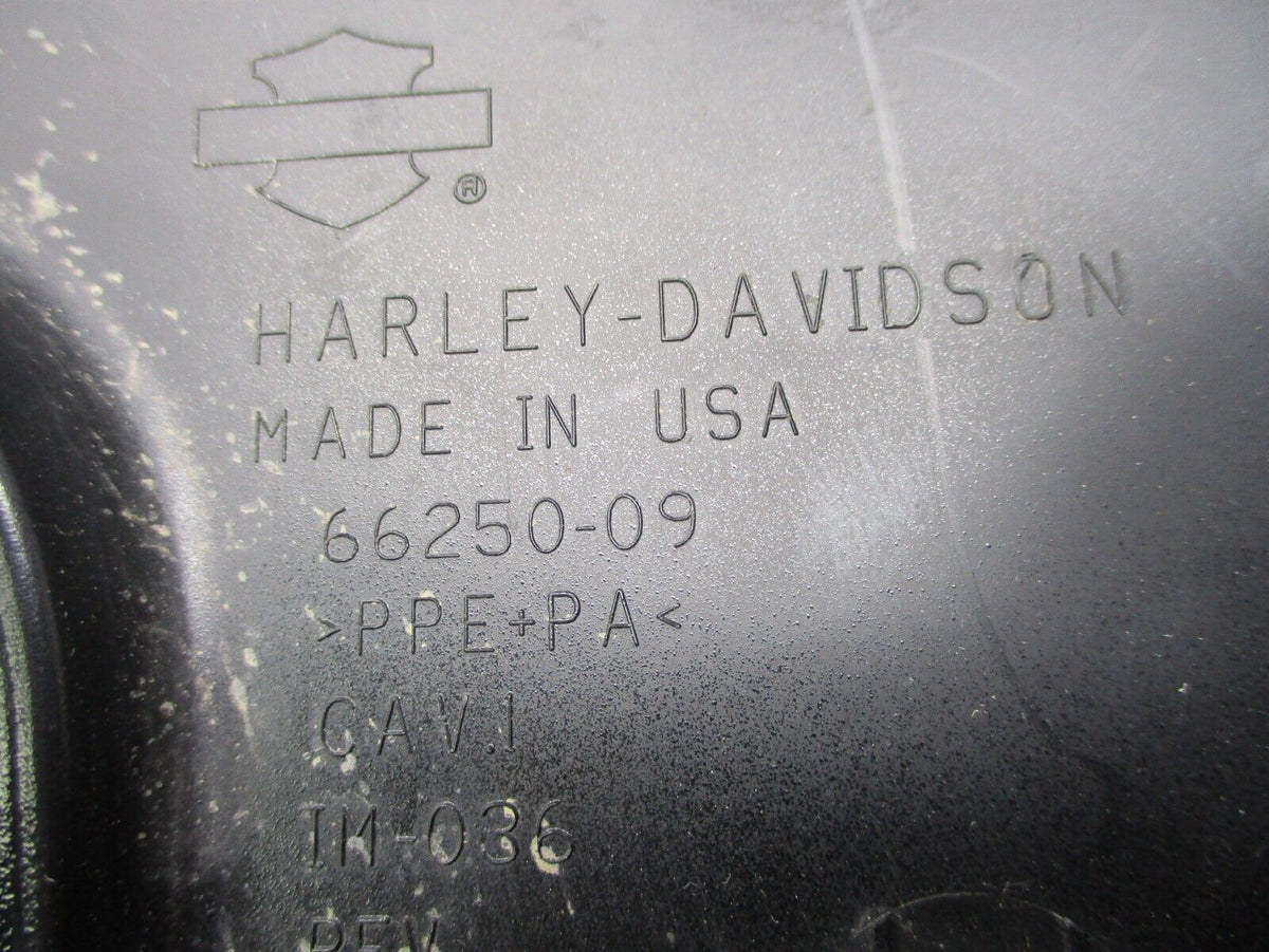 Harley Davidson OEM Black Left Side Cover 66250-09
