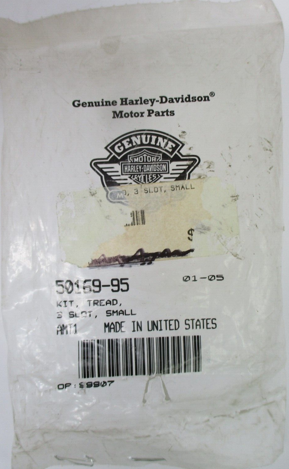 Harley-Davidson 3 Slots Tread Kit Small 50169-95
