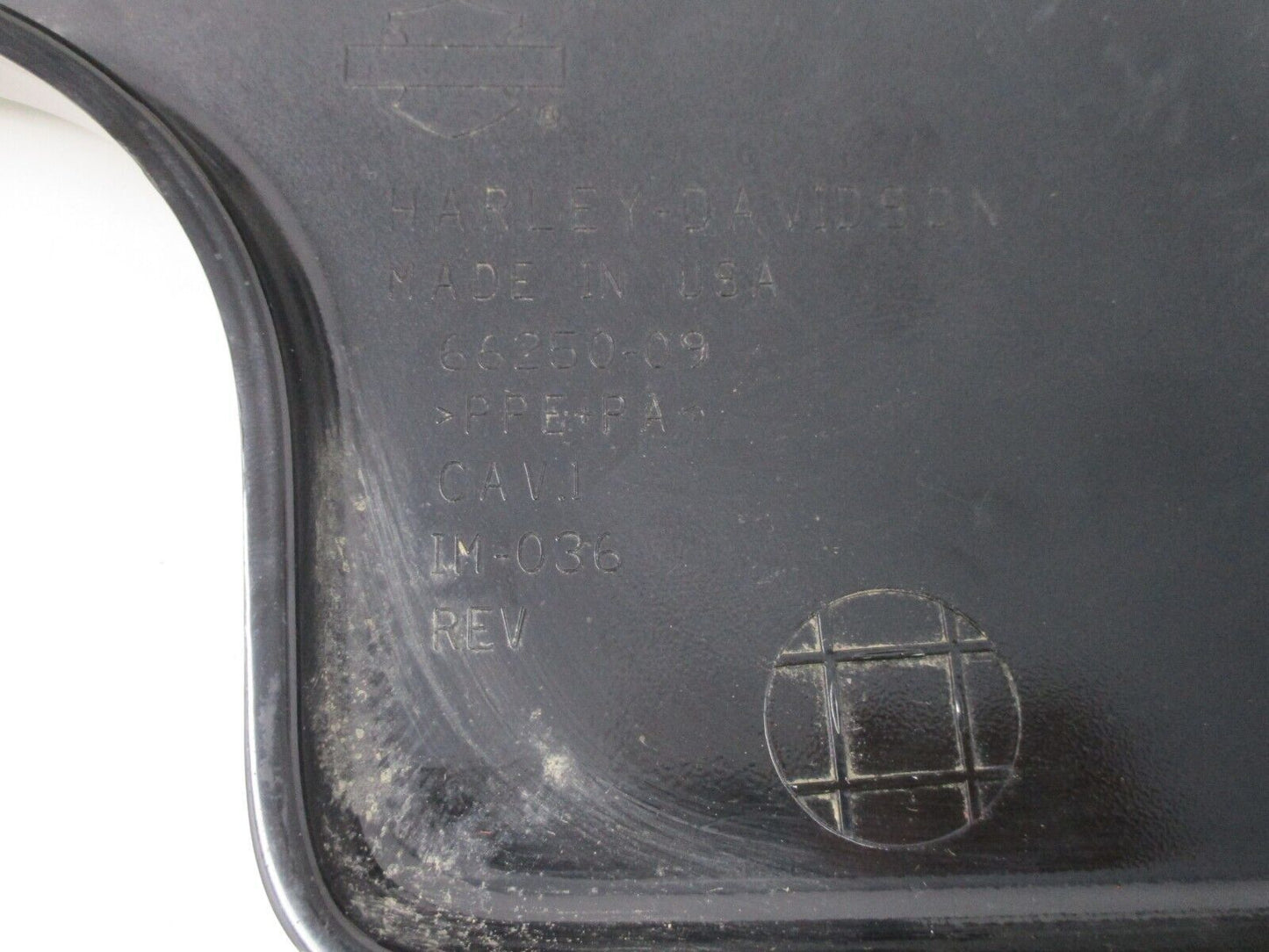 Harley Davidson OEM Side Cover Black 66250-09 2009 +up