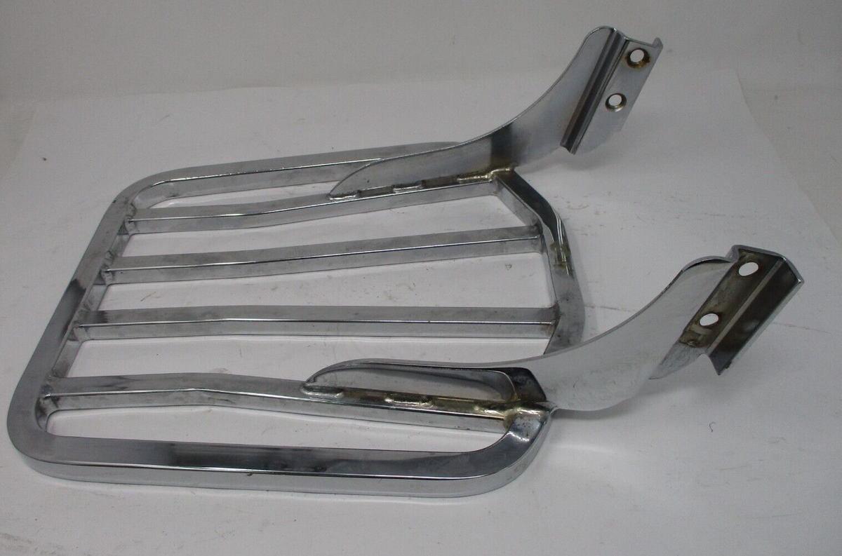 Sissy Bar Luggage Rack Formed Chrome