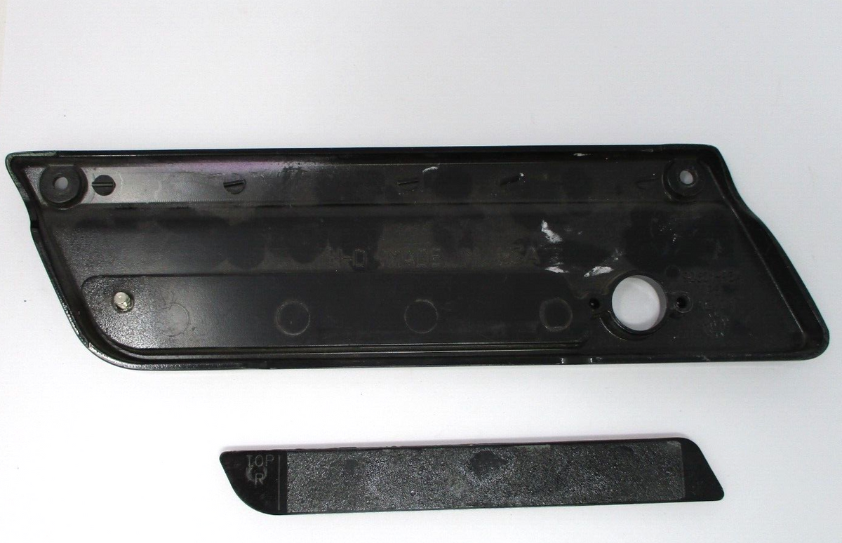 Harley Davidson OEM Touring Saddlebag RH Gloss Black Latch Plate 90601-93A
