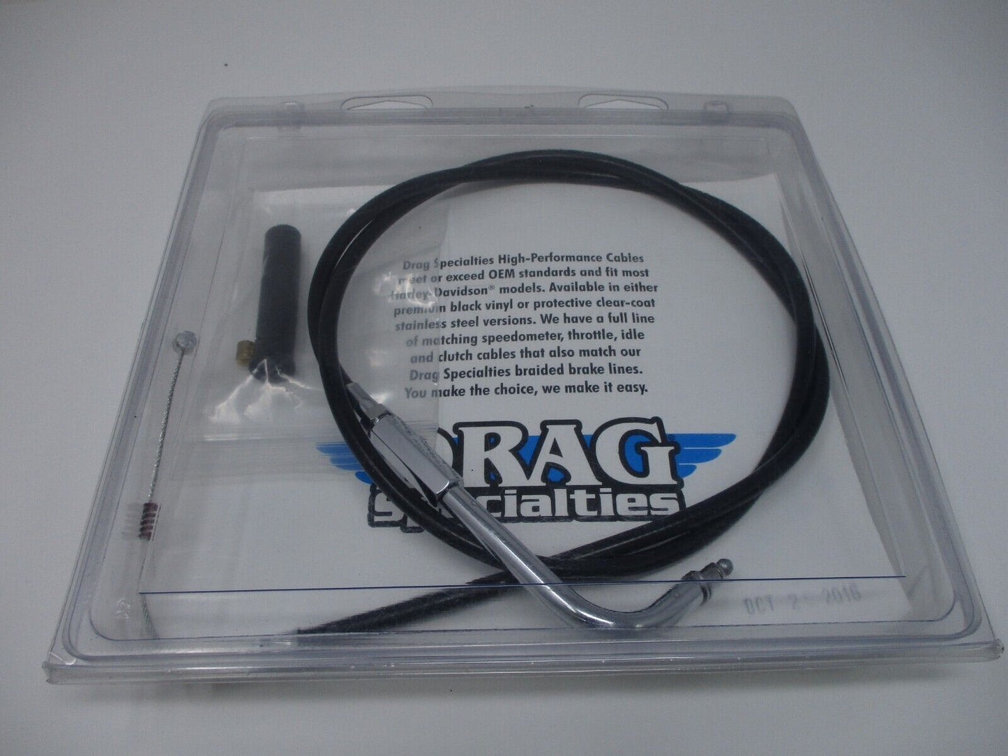 Drag Specialties BLACK FL IDLE CABLE 0651-0144