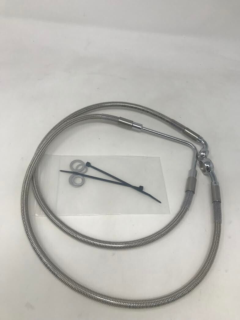 Drag Specialties OEM Brakeline, Front FXDB 06-10, +2'' 1741-2695
