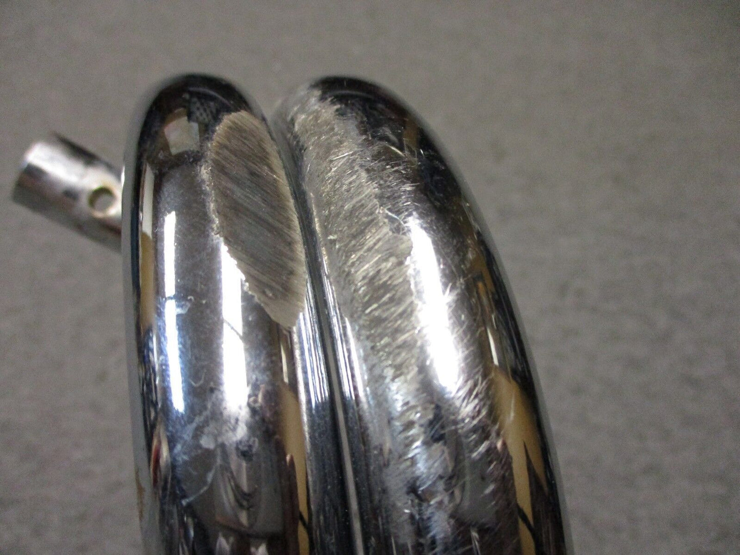 Harley Davidson - Chrome Saddle Bag Guards Left, Right FLHT, FLHR 97-08 49201-97