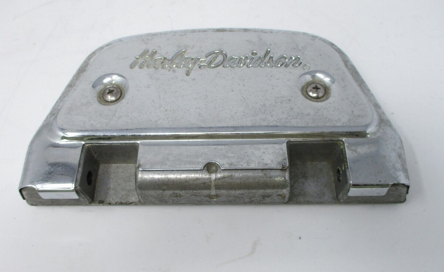 Harley-Davidson Passenger Footboards with Pad and Script Cover 50613-91