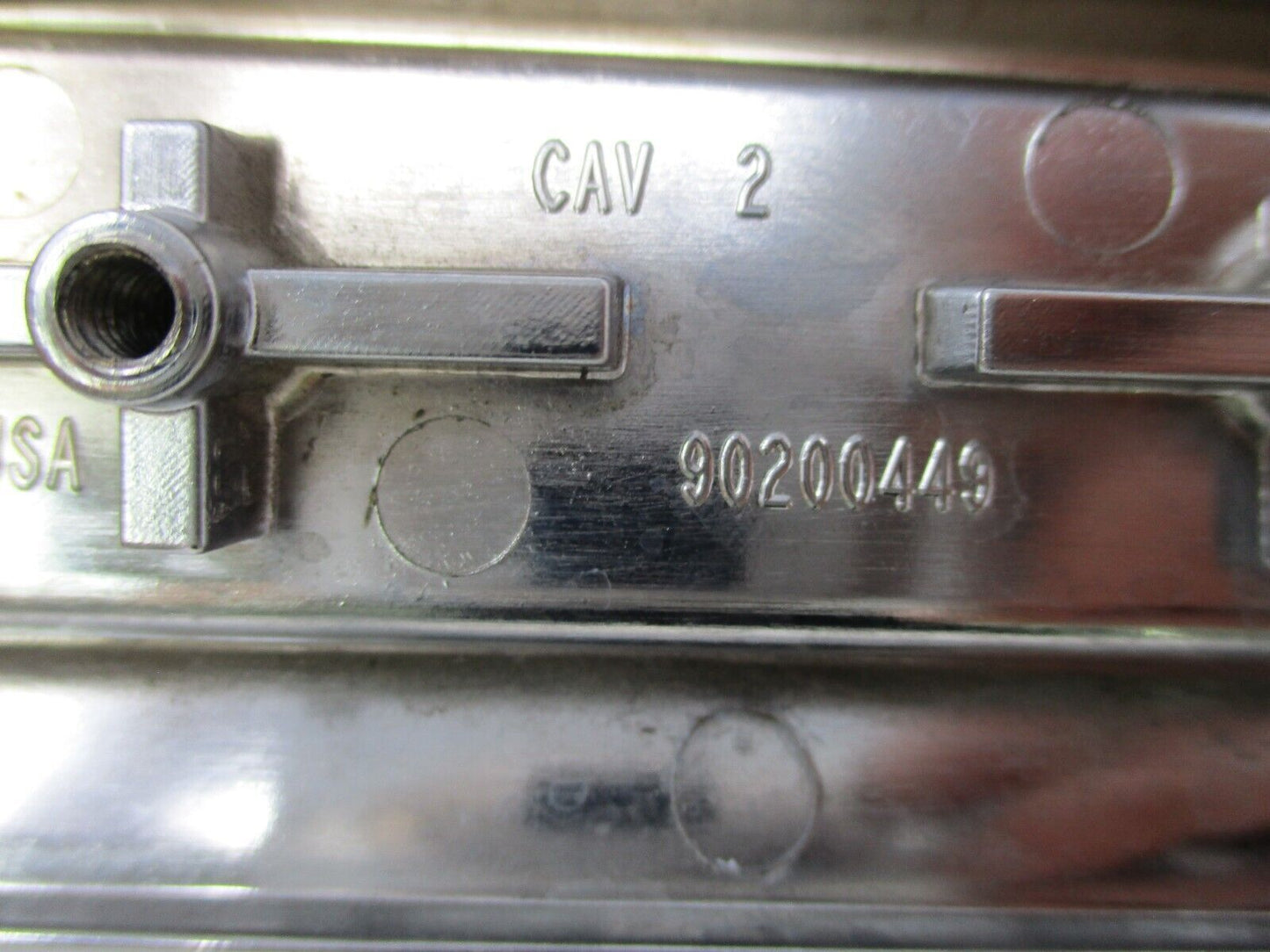 Harley Davidson OEM Right Saddlebag Latch Cover Chrome 2014-Later