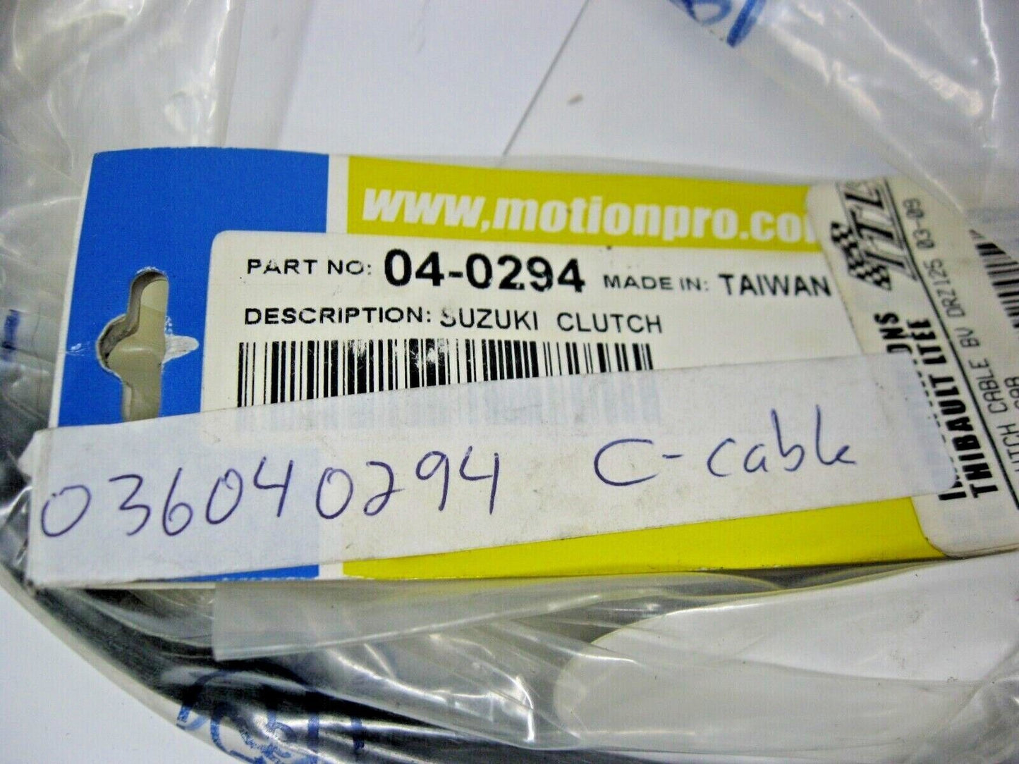 Motion Pro 03-09 Suzuki DRZ125 Clutch Cable 036040294