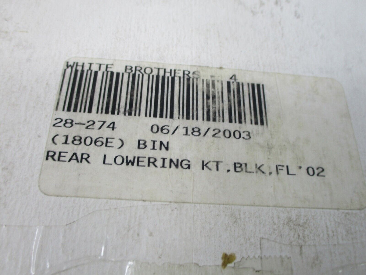 White Brothers 02-03 FL Rear Lowering Kit