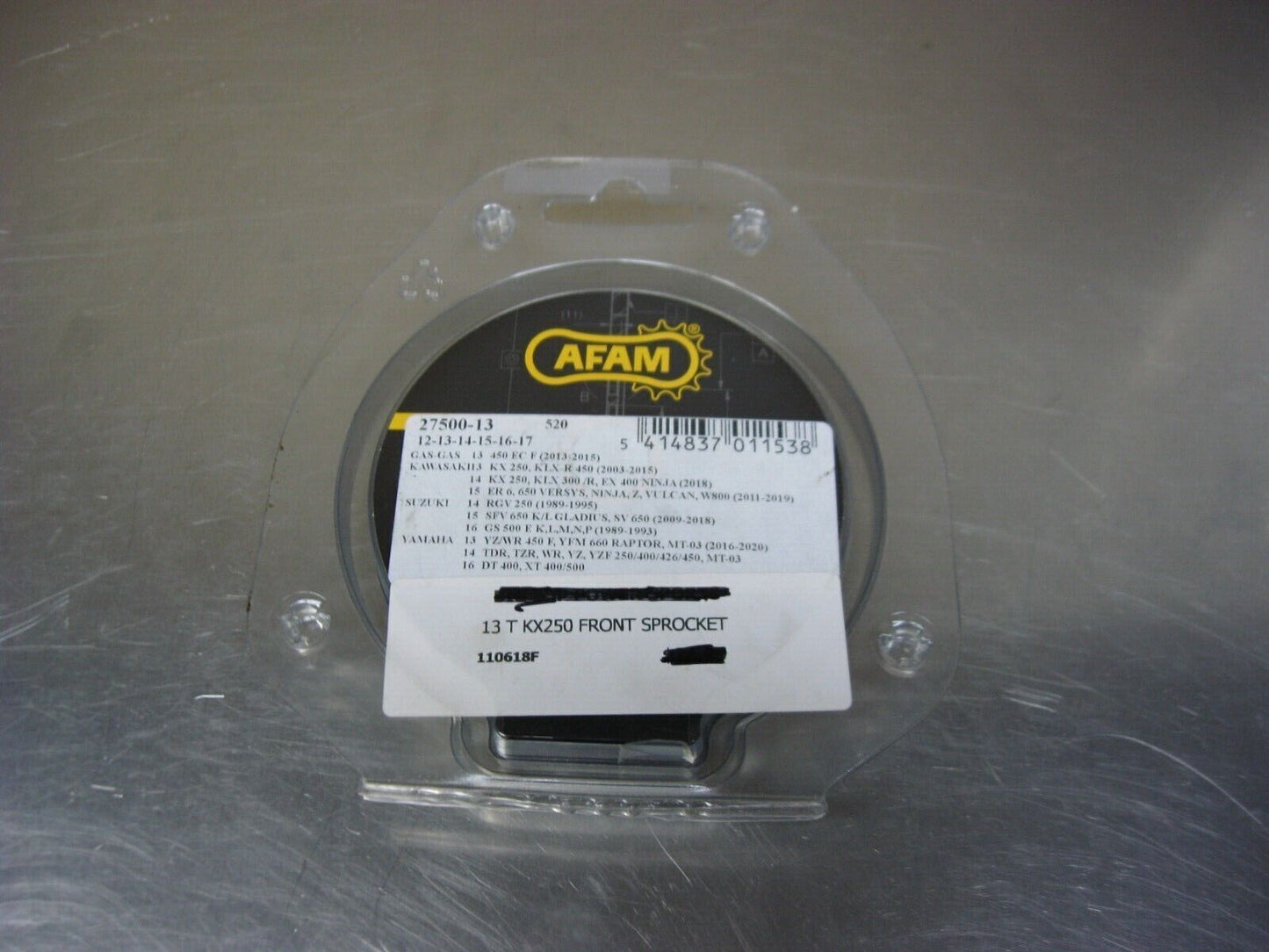 AFAM Front Sprocket 110618F