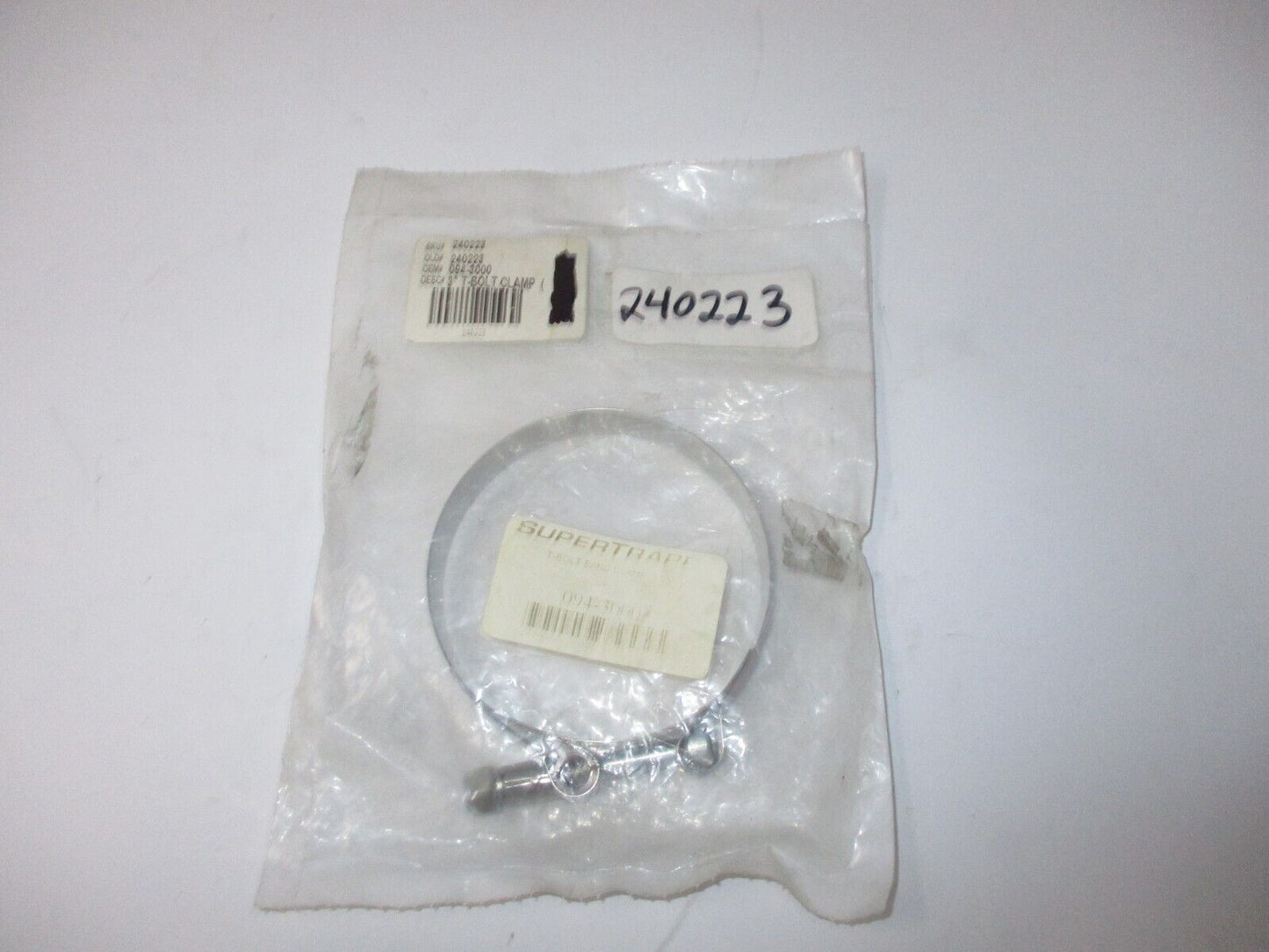 SuperTrapp 3.0'' S/Steel T-Bolt Exhaust Clamp 094-3000