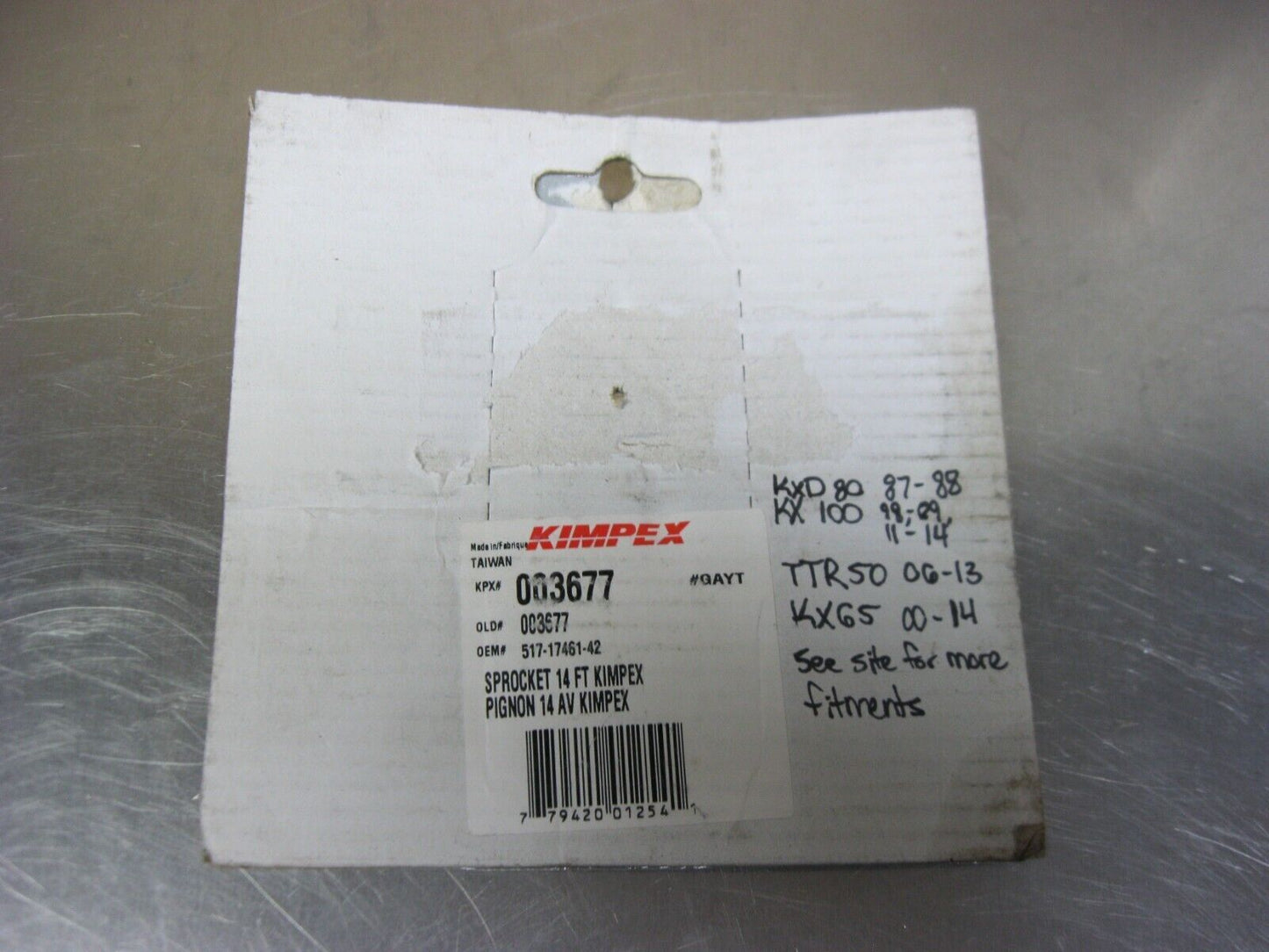Kimpex Front Sprocket 003677, 517-17461-42
