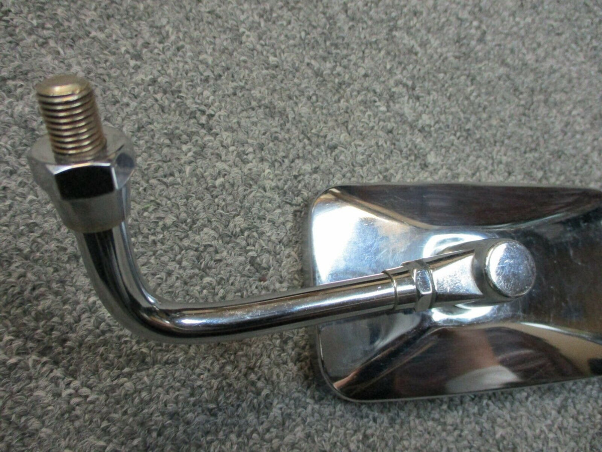 Chrome After Market Mirror fits Metric Bikes Left