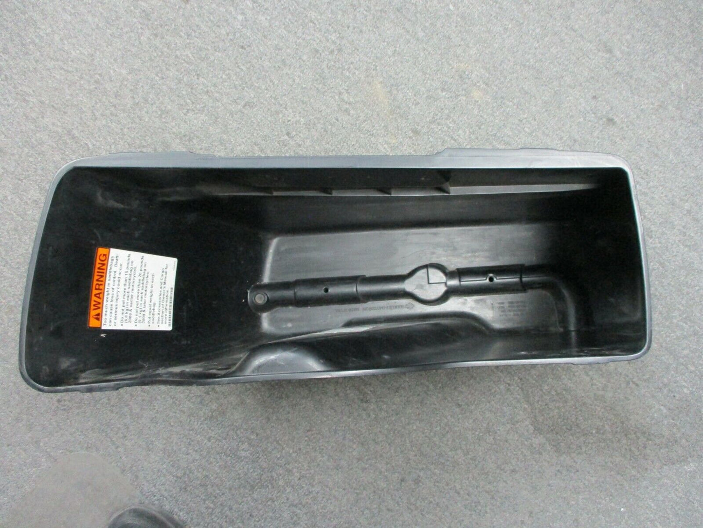 Harley Davidson OEM Right Side Saddlebag Lower Black Denim 90828-10BYM