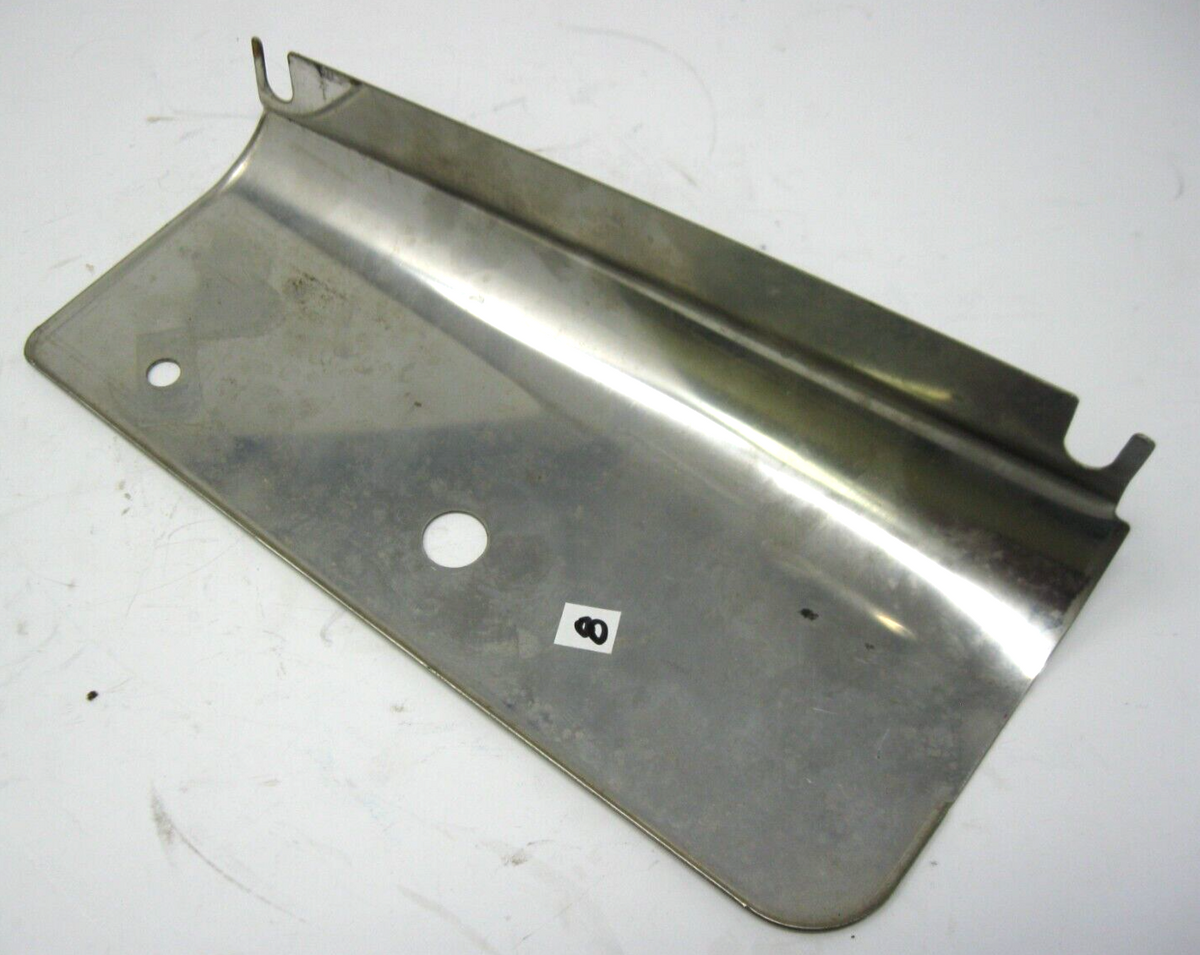 Harley-Davidson OEM 91-17 Stainless Softail Left Rear Panel with Hole 67821-87
