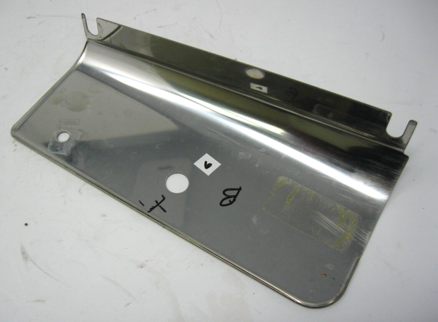 Harley-Davidson OEM 91-17 Stainless Softail Left Rear Panel with Hole 67821-87
