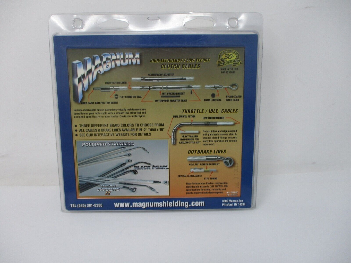 Magnum Hydraulic Brake Line 78" Banjo Angle 180 173824