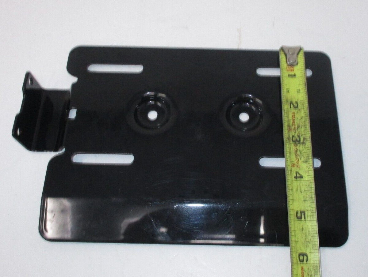 License Plate Bracket with Holder for Side Lamp