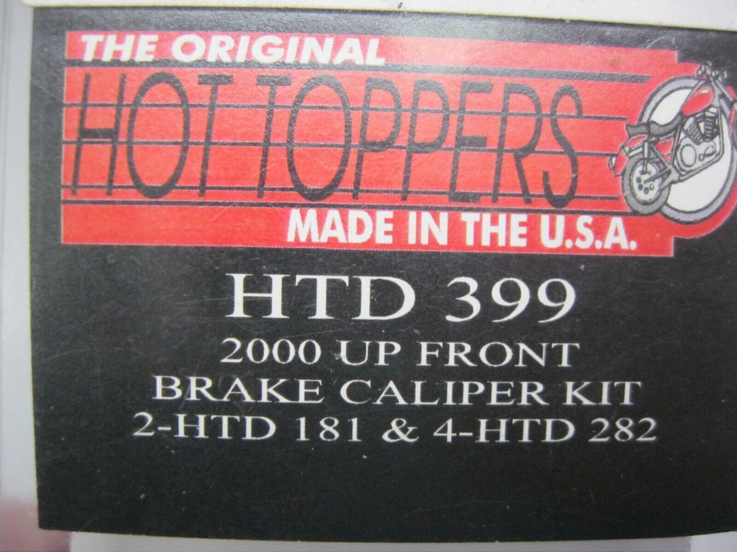 Hot Toppers 2000 & Later Front Brake Caliper Bolt Covers HTD399