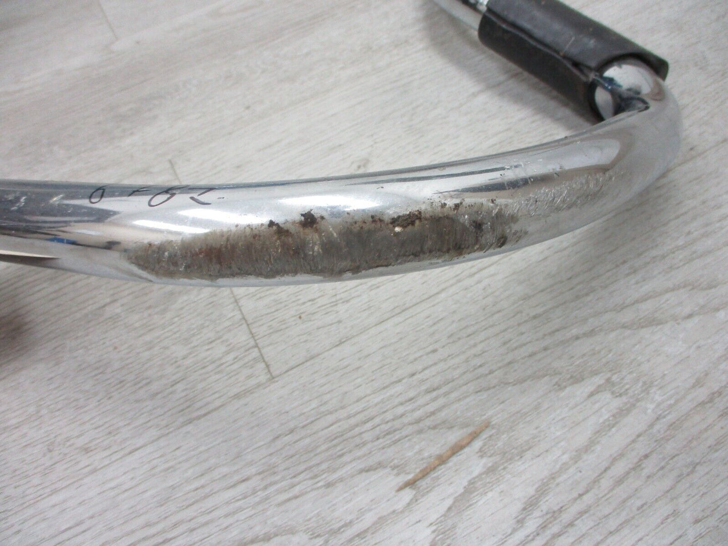 Front Highway Bar w/Pegs Harley 2000-up FLST (USED Crash for Restore)