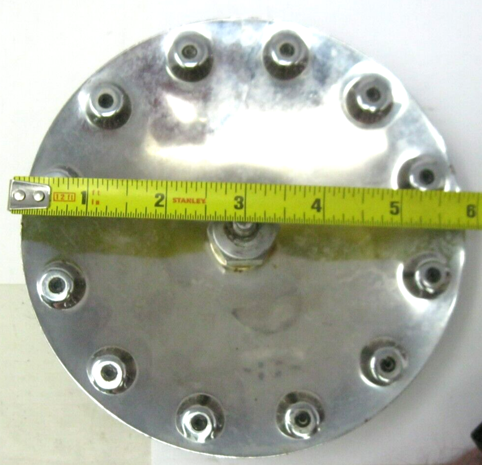 Unbranded Aftermarket Round Style Chrome Domed Air Cleaner Insert