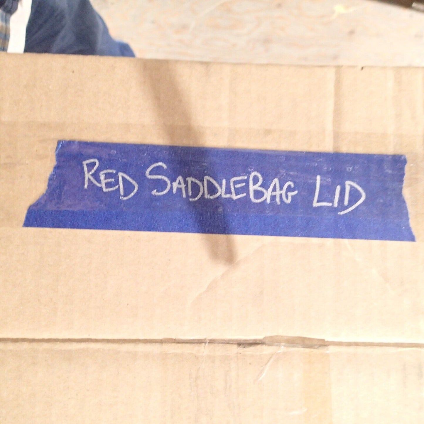 '14-'23 Harley-Davidson Touring OEM Left RED Saddlebag Lid 90201055EUZ